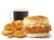 Wendys Breakfast Menu - Honey Buddy Chicken Biscuit Combo